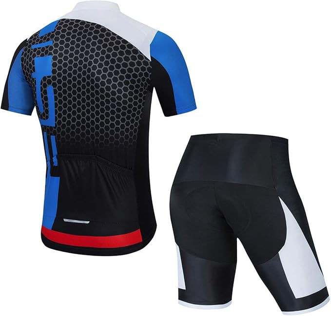 Cycling Jerseys Sets Short Sleeve Bike Clothing Suits Bicycle top Men MTB Jersey Breathable Summer