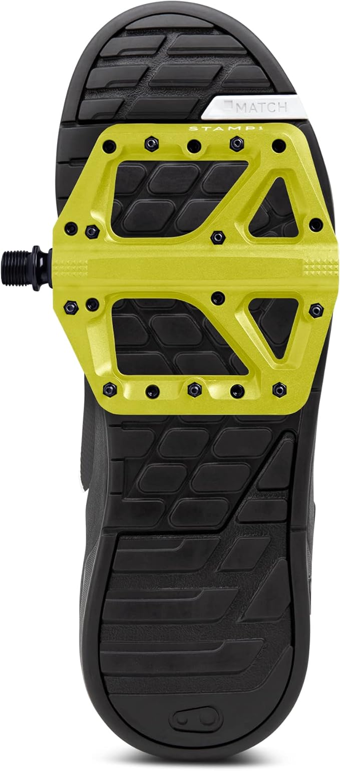 Crankbrothers Stamp Flat MTB Pedals - Size-Specific, Lightweight, Versatile, Durable Bike Pedals