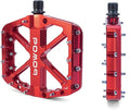 Bike Pedals 9/16" Lightweight Non-Slip Bicycle Platform Pedals - Fits Most Adult Bikes & Mountain Bikes &MTB, Road Bikes and Slip-Resistant Design