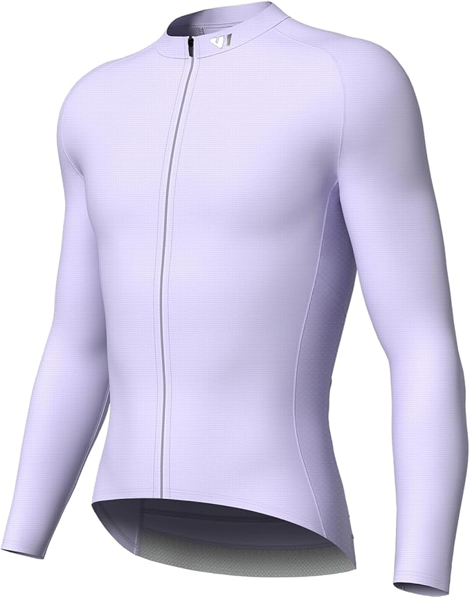 Lo.gas Cycling Jersey Men Short Sleeve, Road Bike Jerseys Full Zipper with Pockets, Bicycle Clothing Breathable Quick Dry