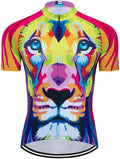 MOXILYN Men's Cycling Jersey Full Zip Riding Clothing Mountain Bike Tops Quick Dry - Bike Shirts