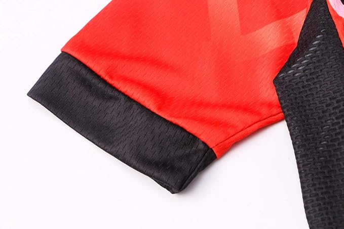 New Pro Full Zipper Men's Cycling Jersey Short Sleeve Riding Shirt USA