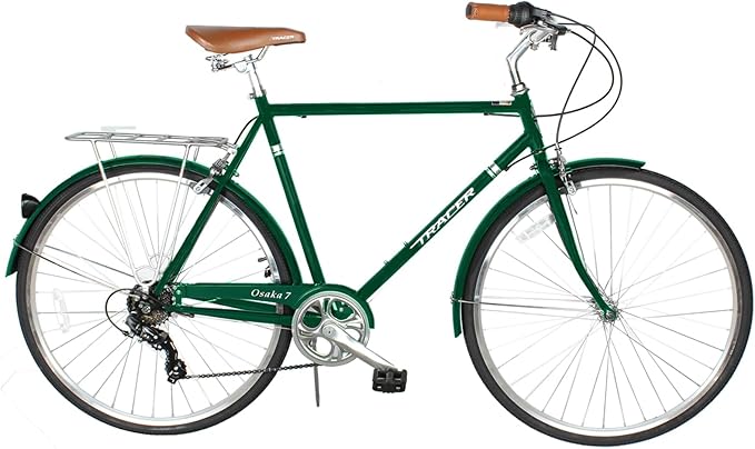Tracer Osaka Hybrid Bikes for Women/Men,Steel Frame, 7-Speed/Inter-3 Speed, 700c Wheels,City Bike,Comfort Bike,Commuter Bike,Womens Bike Multiple Color