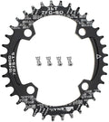 CYSKY 104 BCD Chainring 30T to 52T Narrow Wide Chainring with Sprocket Bolts for 1x Set-up Road Bike Mountain Bike BMX MTB Gravel Ebike