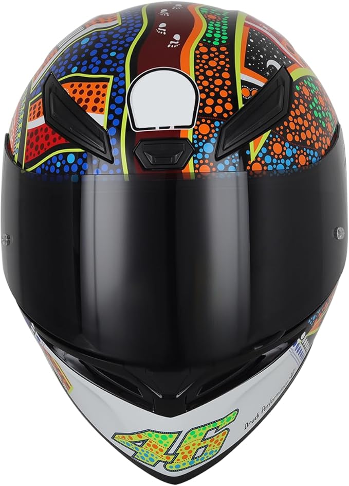 Soman K1 Helmet Visor Replacements, K1S Tinted Helmet Visor Compatible with K1 K1S K3SV K5 K5S UV Protection (Light Smoke)