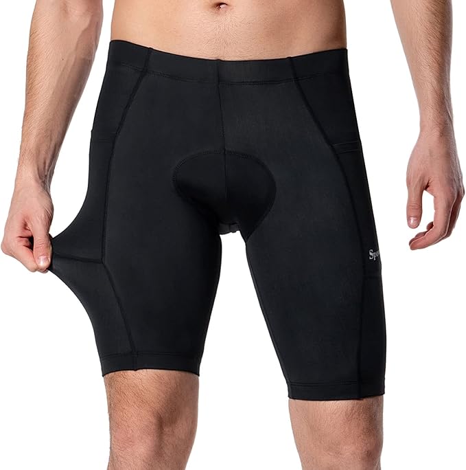 Men's Cycling Shorts Padded Biking Cycle Clothes Bike Riding Pants Bicycle Mountain Bike Tights UPF 50+