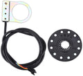 Pedal Assist Sensor, 12 Magnets Electric Bikes Sensor, Steel Pedal Assist Kit, Precise Electric Bike Speed Sensors with 43.3in Cable Length for Mountain Bike, PAS System