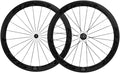 Superteam 50mm Clincher Wheelset 700c 23mm Width Cycling Racing Road Carbon Wheel Decal