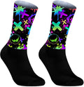 Cycling Socks Athletic Crew Socks Breathable Cushioned Compression Running Hiking Socks For Mens Womens