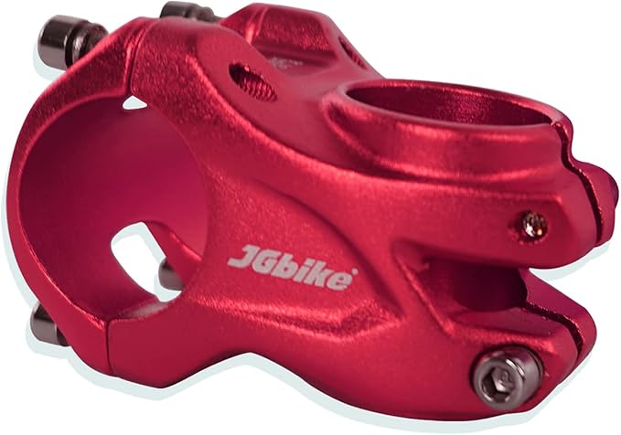 JGbike 31.8mm MTB Bike stem 35mm Length, Aluminum Alloy Stem for Mountain Bike Bicycle MTB XC Trail DH,e-Bike, Fat Bike Bicycle Handlebar