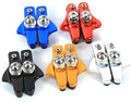 Tbest Road Brake Pad Blocks MTB BMX Mountain Bike V Brake Pads Brake Blocks 2pcs Aluminium Alloy Road Brake Shoes Drawer Style Brake Pads for Mountain Bike Cycling