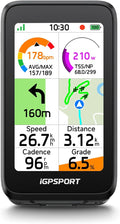 iGPSPORT BiNavi Air Bike Computer, 3.0'' Touchscreen MAP Voice Navigate Reroute Climb Smart Wireless GPS Cycle Computer