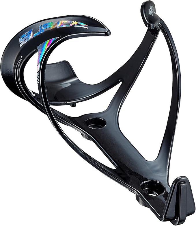Supacaz Carbon Injected Oil Slick Manta Cage - Cycling Water Bottle Cage Holder for Road Bike + MTB Mountain Bike