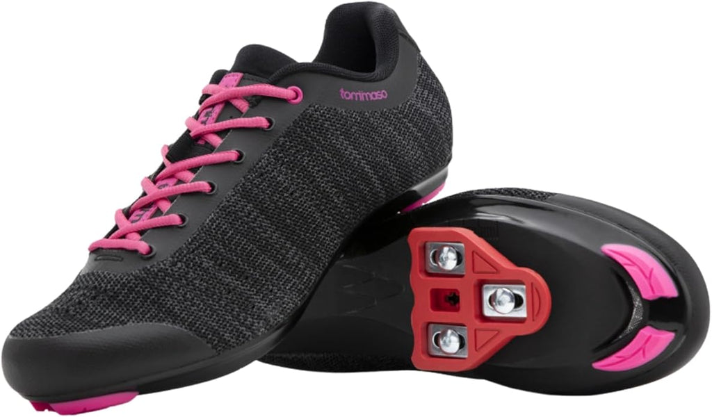 Tommaso Pista Elite SPD & Peloton Shoes for Women—Ready to Ride with Peloton Delta Cleat or SPD Cleats for Indoor Bikes—Explore Vareity Cycling Shoes & Bike Accessories