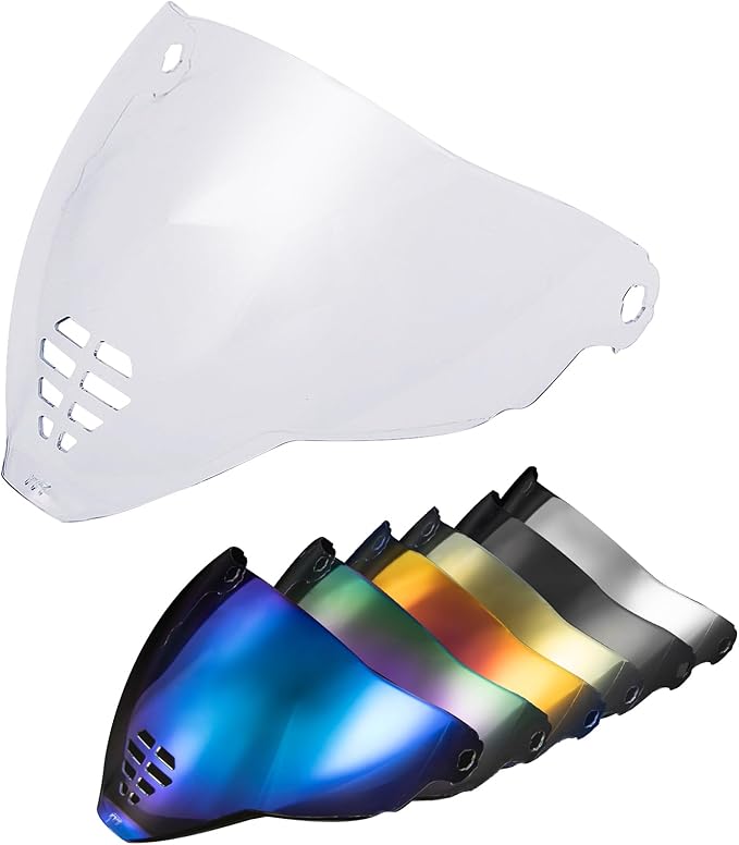 PSLER IC-06 visor- Icon Airflite Face Shield Motorcycle Helmet Visor Accessories Replacement for Icon Airflite IC-06,Clear