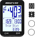 GPS Speedometer & Odometer - Wireless Bike Computer, Auto Start/Stop, Auto Backlight, IPX7 Waterproof, 2.4" LCD, Cycling Tracker in MPH & KM/H