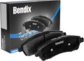 Bendix Premium SBC1724 Ceramic Rear Brake Pads for Acura MDX 2016-2014, Honda Passport 2023-2019, Pilot 2022-2016, Ridgeline 2023-2017