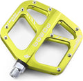 Bike Pedals 9/16" Lightweight Non-Slip Bicycle Platform Pedals - Fits Most Adult Bikes & Mountain Bikes &MTB, Road Bikes and Slip-Resistant Design