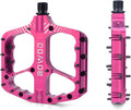 Bike Pedals 9/16" Lightweight Non-Slip Bicycle Platform Pedals - Fits Most Adult Bikes & Mountain Bikes &MTB, Road Bikes and Slip-Resistant Design