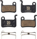 2 Pairs Bicycle Disc Brake Pads Compatible with Shimano Deore XT XTR LX SLX Hone Alfine Saint Disc Brake(Resin,Semi-Metallic,Sintered Metal)