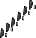 Bike Alarms,Bike Alarm Anti Theft, Bicycle Alarms with Remote,113dB Super Loud Bicycle Vibration Motion Sensor Siren Anti Theft Security System IP65 Waterproof, 6Pack