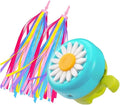 kortes 1 Pack Kids Bike Bell and 2 Pack Kids Bike Streamers for Children's Bike Accessories (Pink, Red,& Blue)