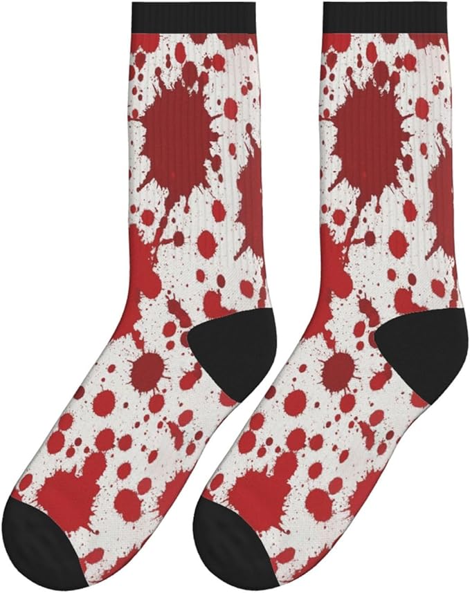 Crew Athletic Socks Funny Crazy Casual Sports Novelty Dress Socks for Women Men Running Hiking