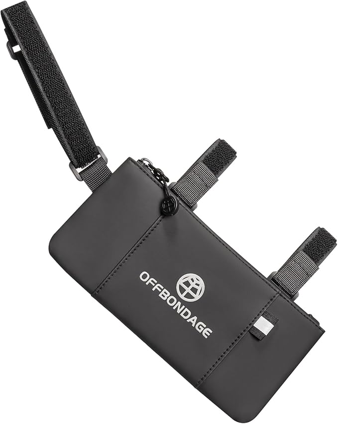 Top Tube Bike Bag for Bicycle - Waterproof Bicycle Frame Bag Secure & Minimalist Bike Pouch Fits Road & Mountain