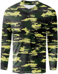 Men's MTB Shirt Long Sleeve Off-Road Motocross Cycling Jersey Mountain Bike Shirts Quick-Dry Moisture Wicking