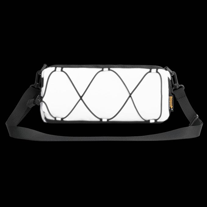 Rhinowalk Bike Handlebar Bag, Bicycle Front Bag Frame Storage Roll Bag Mountain Road Bikes Commuter Shoulder Bag Professional Cycling Accessories