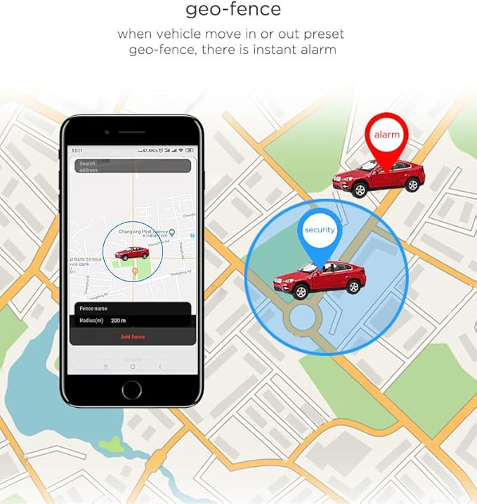 YuYue Electronic 4G Car GPS Tracker Real Time Anti-Lost Locator Positioner with Emergency SOS Alarm Remote Control Bike Motorcycle Kids Tracker
