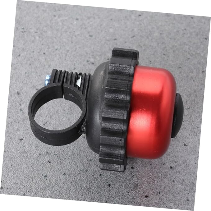 PRETYZOOM Rotating Cycle Bell Loud Bike Horn, 3pcs Red Vintage Bicycle Bell Accessories for Cycling Outdoor Recreation