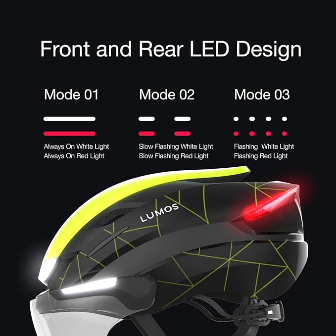 Lumos Ultra E-Bike Smart Helmet | NTA 8776 Certified | Front & Rear LED Lights | Retractable Face Shield | App Controlled | EBike, Scooter, Cycling, Bicycle | Adults, Men Women