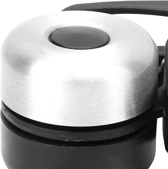 plplaaoo Classic Bike Bell,Bicycle Bell, Vintage Bicycle Double Bell Loudly Sound Mountain Bike Horn Knocking Cycling Accessory, Clearer Louder Longer Sustained Purer Tone, Classic Bike Bell Vint