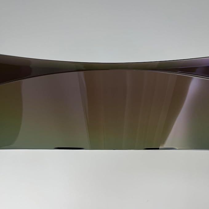 i90 Face Shield Visor Sunscreen for HJC HJ-33 i90/i91,Helmet Visor Replacement Windshield Sunshield (Rainbow-Day use only)