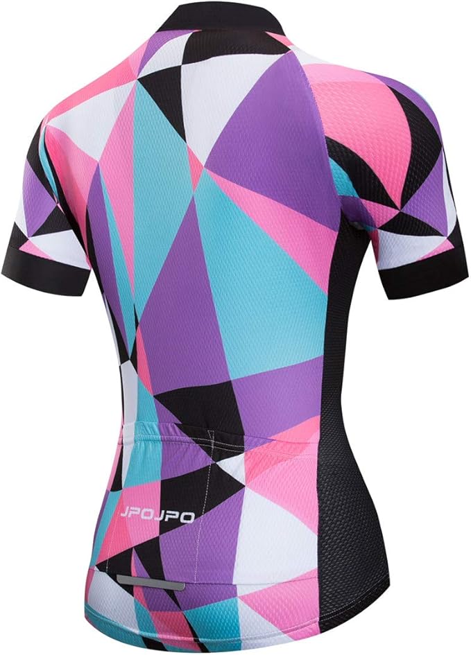 Cycling Jersey Women MTB Tops Mountain Bike Jersey Shirts Short Sleeve Summer
