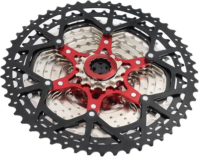 CYSKY 8/9/10/11/12-Speed Cassette 11-25T/28T/32T/34T/36T/40T/42T/46T/50T/52T Bike Sprocket Freewheel Compatible with Shimano, Sram HG Hub, Fit for Mountain Bike, Road Bike, MTB Cassette