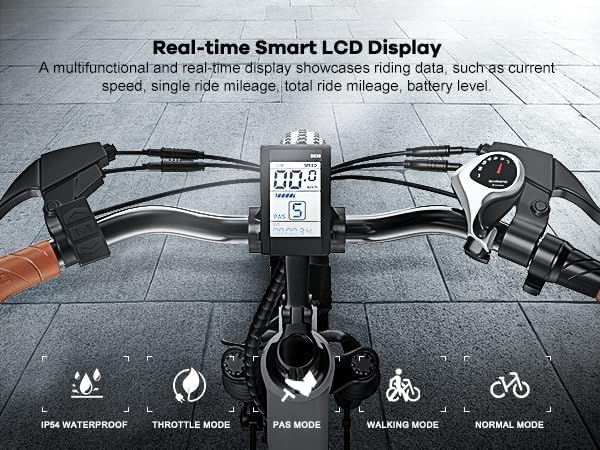 1000 Peak Electric Bike for Adults,up 80 Miles Removable Battery Ebike, 26" Electric E Bike with 7-Speed,Adult Electric Bicycles for Commute Beach Snow White Womens All Terrain