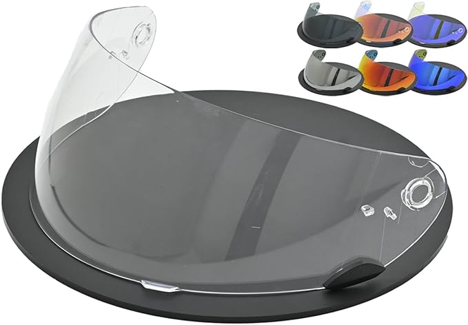 Replacement Motorcycle Helmet Visor Shield for Star RS-1 Vortex Qualifier Revolver Helmet Accessories Universal