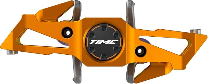 Time Speciale 10 Pedals Aluminum 9/16 Tangerine Small