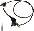 FVRITO 50 Inch Upgraded Left Hydraulic Disc Hand Brake Master Cylinder Caliper Assembly for 97cc 2.8HP Baja Doodle Bug DB30 Blitz Dirt Bug Racer Mini Bike Motorsports Go Karts