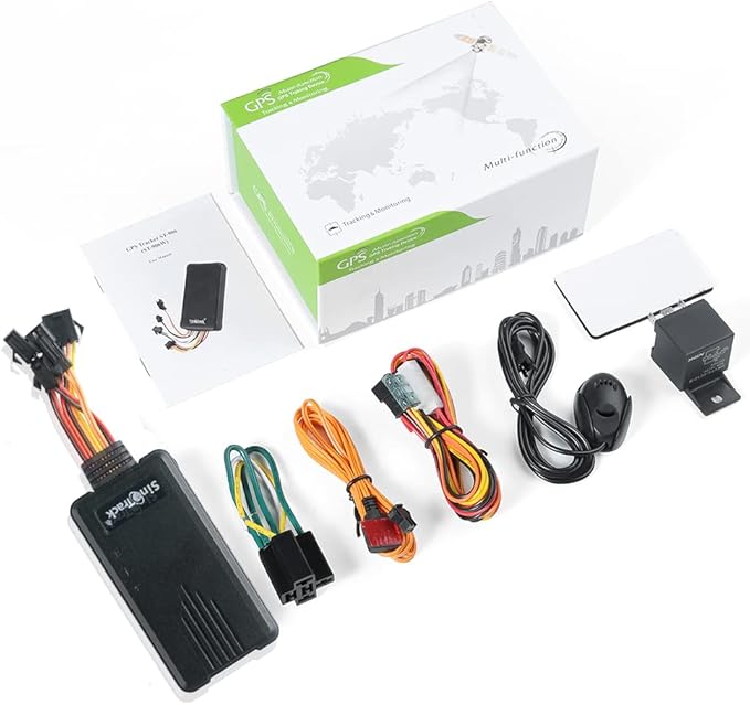 SinoTrack GPS Tracker for Vehicles ST-906L 4G GPS Tracker Anti-Theft Locator Real-Time Hidden Location Device for Car Motorcycle Truck Taxi with No Monthly Fee Tracking System