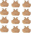 2 Pair Replacement Brake Pads for XOD Ebike City Mountain Scooter Motorcycle Bicycle Compatible with SN-V4 Hydraulic Brake Calipers Metal Pads