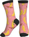 Crew Athletic Socks Funny Crazy Casual Sports Novelty Dress Socks for Women Men Running Hiking