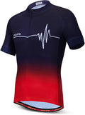JPOJPO Men's Cycling Jersey Bike Shirt Short Sleeve MTB Summer Clothing Bicycle Tops Jacket S-3XL