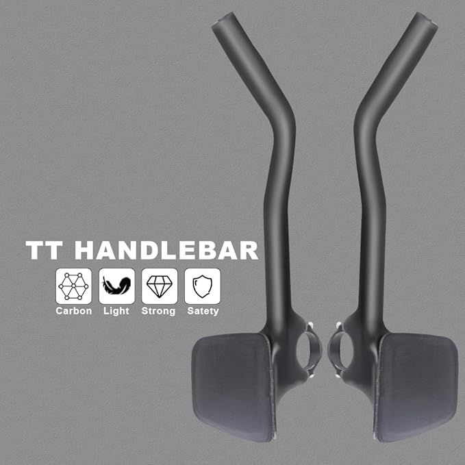 Aero bars for Road Bike Alfa Pasca tt Triathlon Handlebar 31.8mm Racing AeroBars Angle 40° TT Bars for Road Bike Rest TT Handlebars Extender 360mm UD Matte Bicycle Accessories