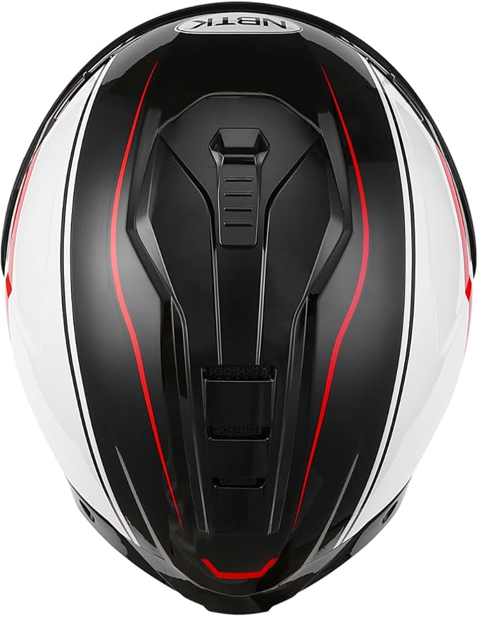 Full-face Helmet Biker Helmet ABS with EPS Cushion Liner Removable Washable 8 Air Vent Free Switch Long and Short Lens Replacement for Adult Unisex