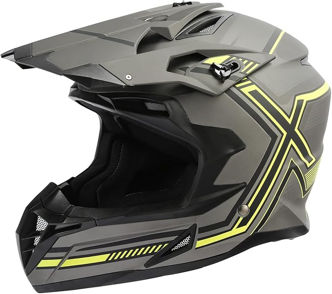 TCT-MOTORPARTS DOT Motorcycle Adult Full Face Helmet Off Road Dirt Bike Motocross ATV MTB Mountain Bike Helmet for Men Women