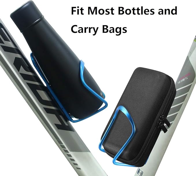 Alloy Aluminum Lightweight Bike Water Bottle Holder - 2 Pack for MTB & Road Bike