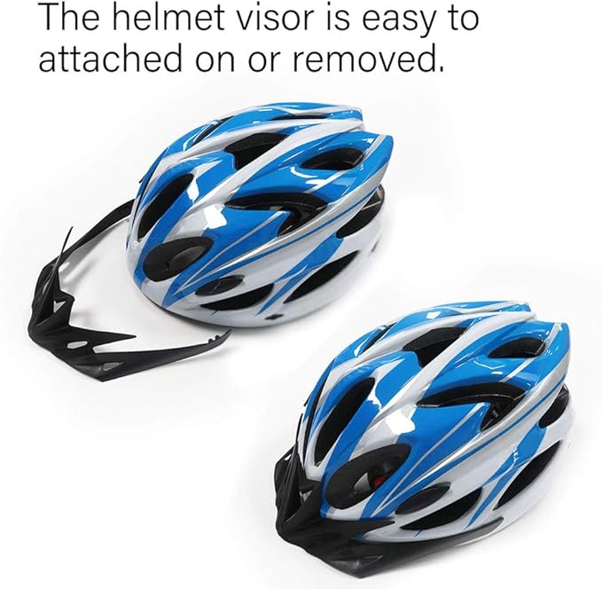 UPANBIKE Adult Bike Helmet - One-Piece Adjustable Safety Protection for Mountain & Road Bikes
